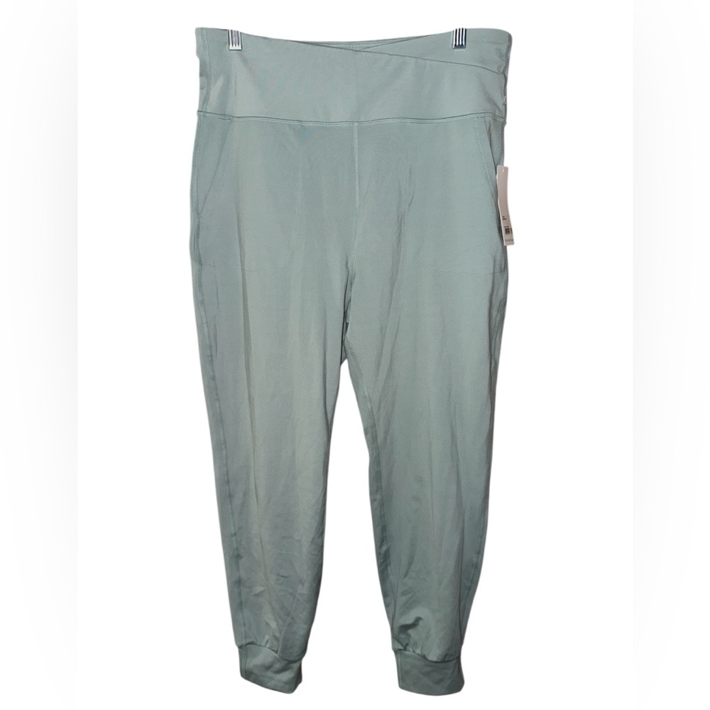 NWT Yogalicious Nola Lux Jogger High Rise Women's XL Green Milieu crossover new